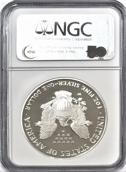 (#141) Silver Dollar Set. 2006-W S$1. Eagle 20th Anniversary. PF70 UCAM