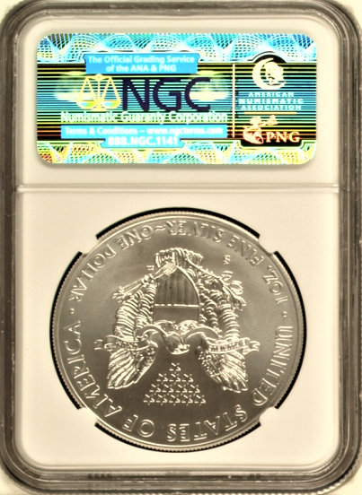 (#144) 2011-S Eagle S$1  25th Anniversary Set. Early Releases. NGC MS70