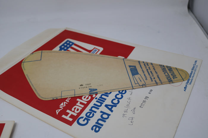 61318-79 NEW OEM 1979 HARLEY-DAVIDSON SPORTSTER XL XLCH LEFT SIDE TANK DECAL
