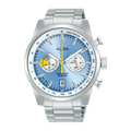 ALBA Sky Blue + White Dial Chronograph Men's Watch, A4B011X1