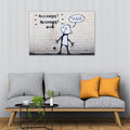 Banksy Brinngg! Brinngg!, Graffiti