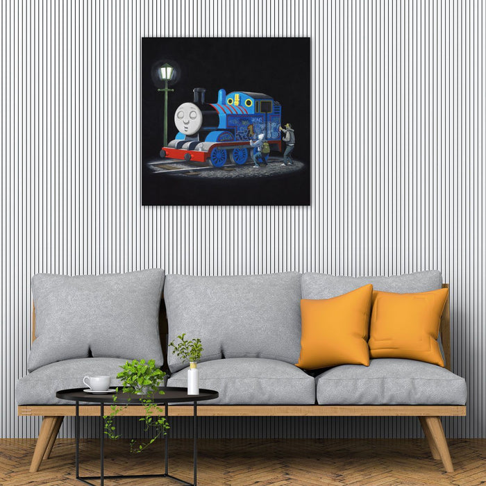 Banksy, Thomas Tank Engine, Graffiti