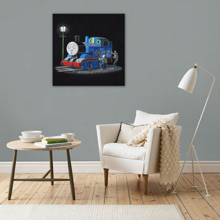 Banksy, Thomas Tank Engine, Graffiti