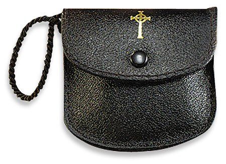 Black Leather Burse