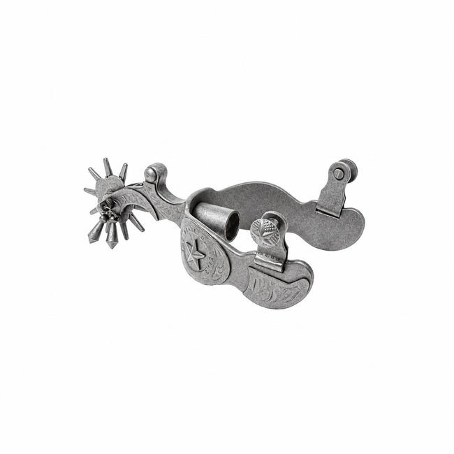 Boot Spur Finial-7/8 in Heritage Silver