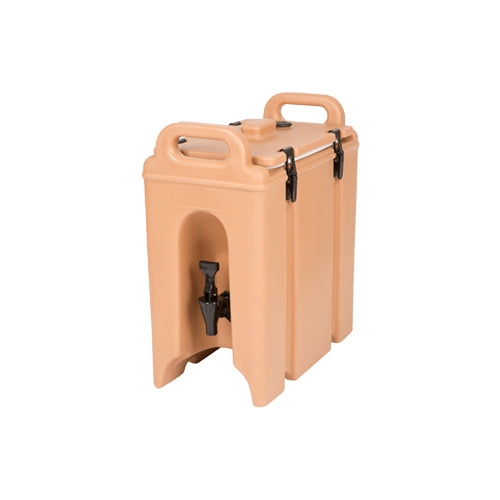 Cambro 100LCD157 Camtainer 1.5 Gallon Coffee Beige Insulated Beverage Dispenser