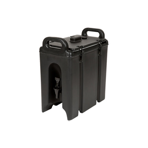 Cambro 500LCD110 4 Gallon Black Insulated Beverage Dispenser