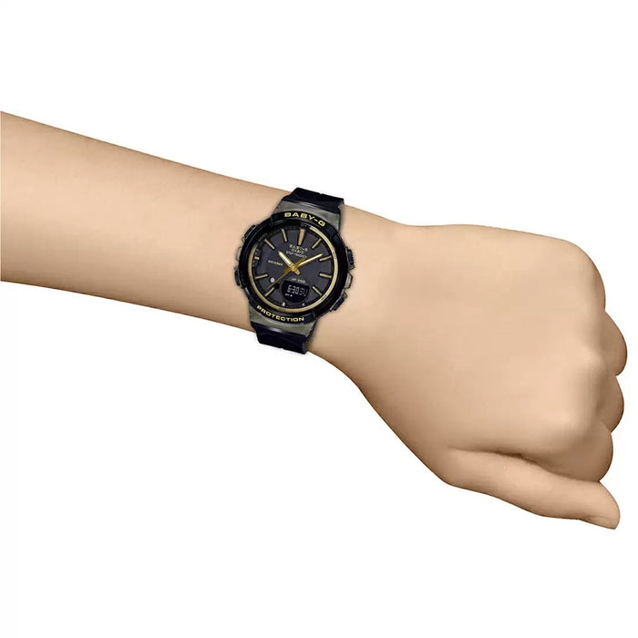 Casio Baby-G Black G-Squad Step Counter, BGS-100GS-1ADR-B211