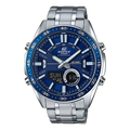 Casio Edifice Silver Analog-Digital Countdown Timer, EFV-C100D-2AVDF-EX440
