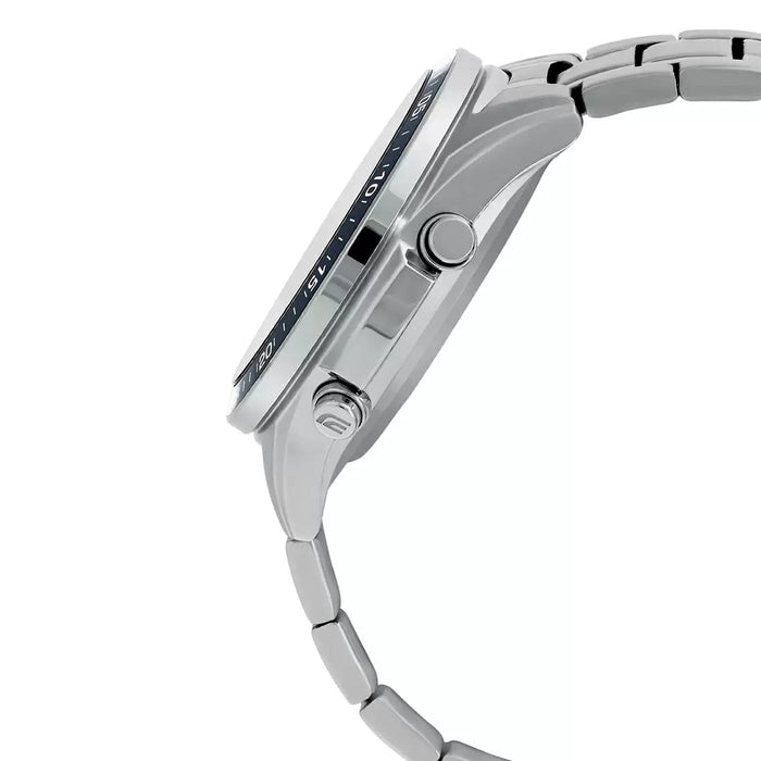 Casio Edifice Silver Analog-Digital Countdown Timer, EFV-C100D-2AVDF-EX440