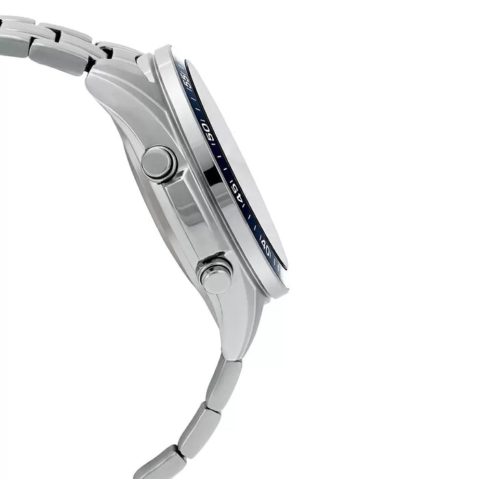 Casio Edifice Silver Analog-Digital Countdown Timer, EFV-C100D-2AVDF-EX440