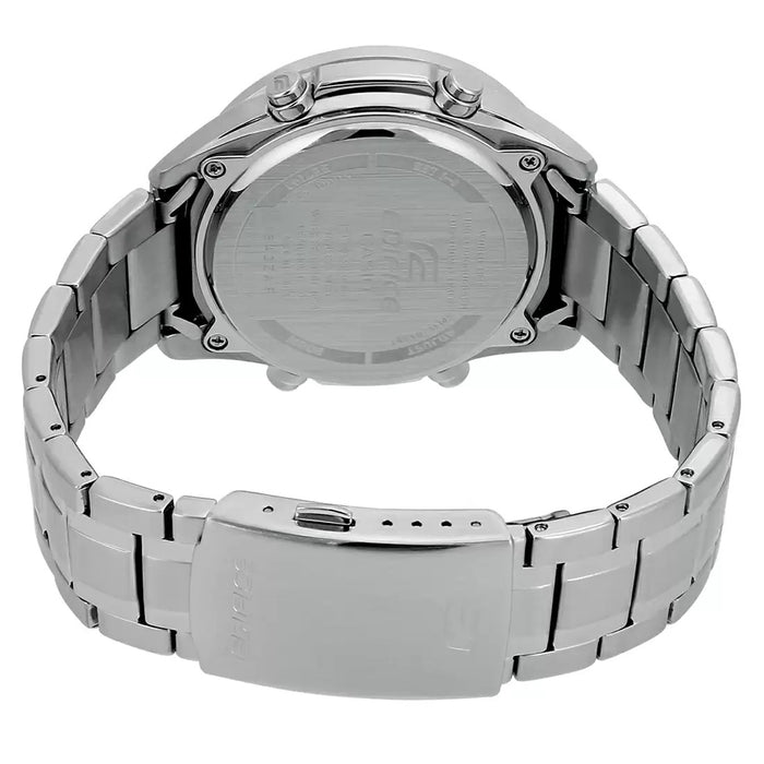 Casio Edifice Silver Analog-Digital Countdown Timer, EFV-C100D-2AVDF-EX440