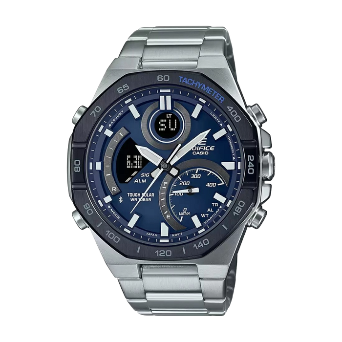 Casio Edifice Solar Powered Men's Watch Bluetooth, ECB-950DB-2ADF-EX555