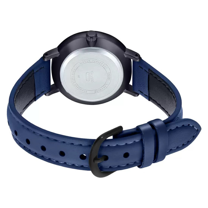 Casio Enticer Blue Leather Analog Water Resistance, LTP-VT02BL-2AUDF-A2001