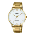 Casio Enticer Gold Analog Stainless Steel Band, MTP-VT01G-7BUDF-A1780