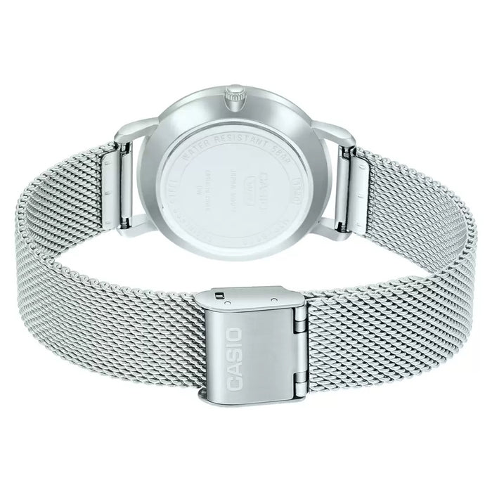 Casio Enticer Silver Analog 50-meter water resistance, MTP-B110M-2AVDF-A1918