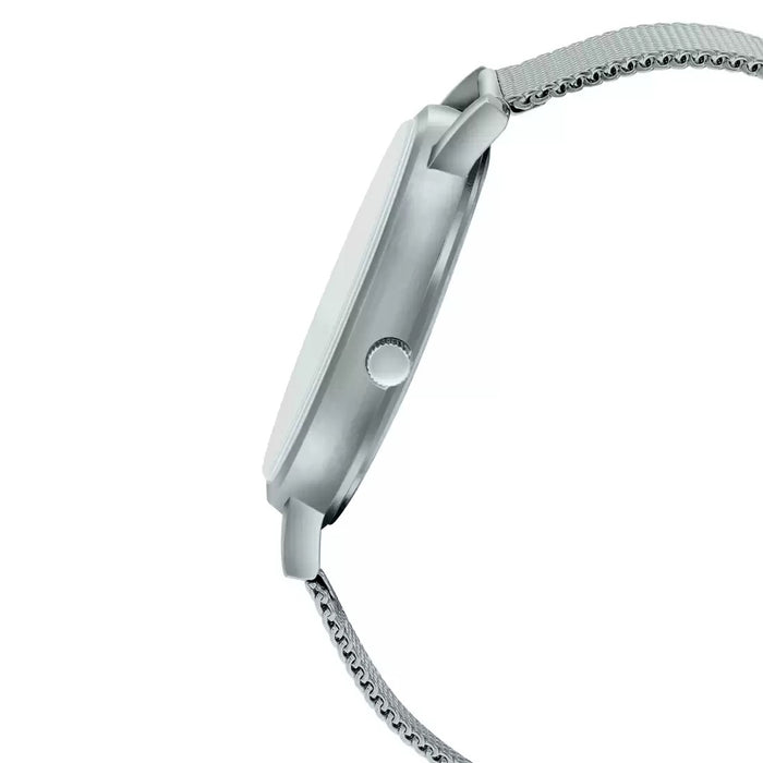 Casio Enticer Silver Analog Mineral Glass, MTP-B105M-2AVDF-A1880