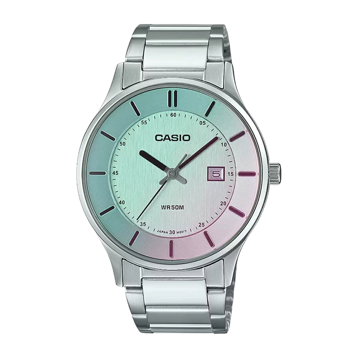 Casio Enticer Stainless Steel Men's Watch Water Resistant, MTP-E605D-7EVDF-A2111