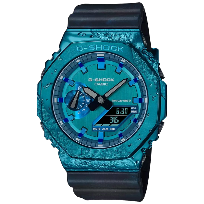 Casio G-Shock 40Th Anniversary Limited Edition Men's Watch Countdown Timer, GM-2140GEM-2ADR-G1347