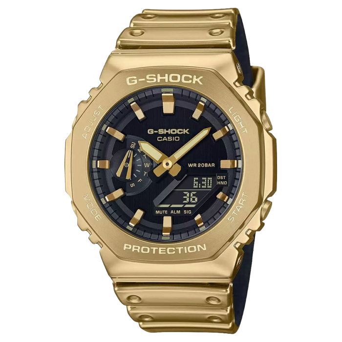 Casio G-Shock Analog-Digital Men's Watch, GM-2100YMG-9ADR-G1669