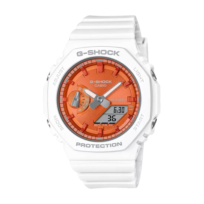 Casio G-Shock Analog-Digital Stopwatch, GMA-S2100WS-7ADR-G1491