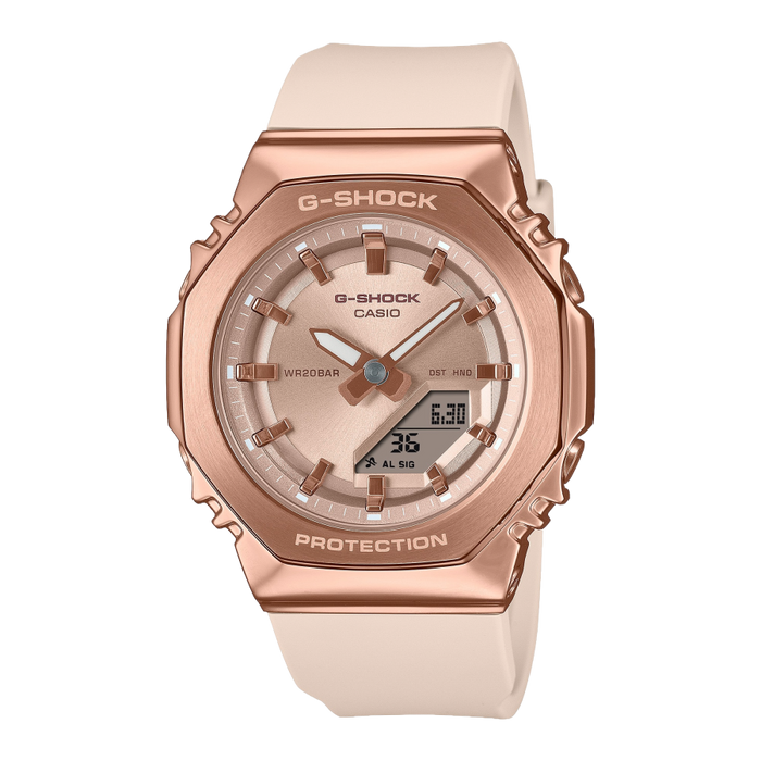 Casio G-Shock Analog-Digital Women's Watch, GM-S2110PG-4ADR-G1694
