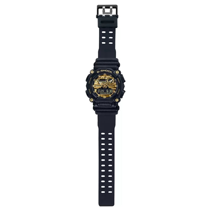 Casio G-Shock Black Analog-Digital 1/100-second stopwatch, GA-900AG-1ADR-G1149