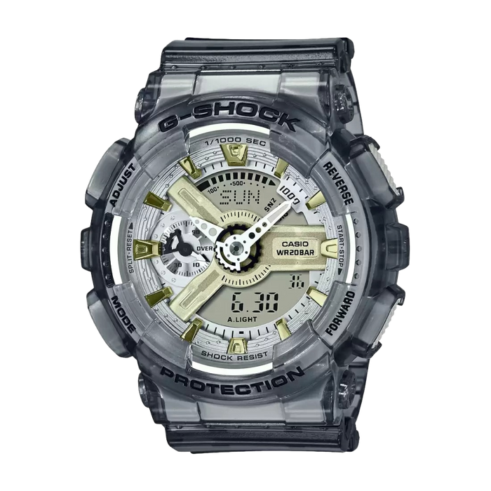 Casio G-Shock Grey Analog-Digital World Time, GMA-S110GS-8ADR-G1224