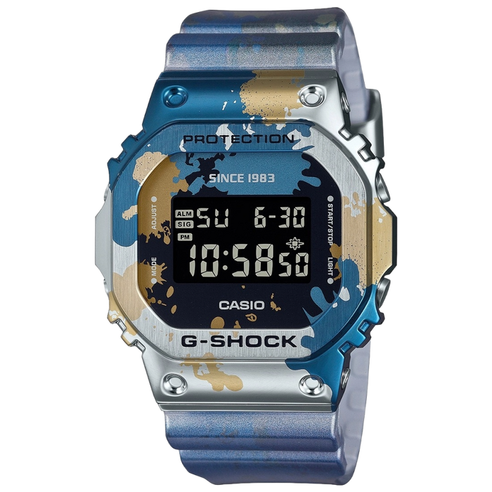 Casio G-Shock Street Spirit Digital Watch Water Resistant, GM-5600SS-1DR-G1294