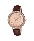 Casio Sheen Pink Gold IP Mineral Glass, SHE-4052PGL-4AUDF-SX244