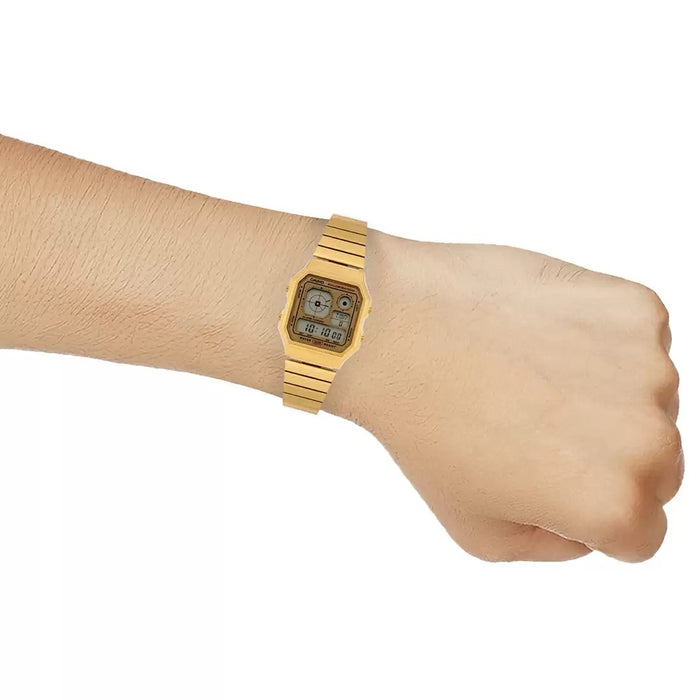 Casio Vintage Digital Unisex Watch, A130WEG-9ADF-D390