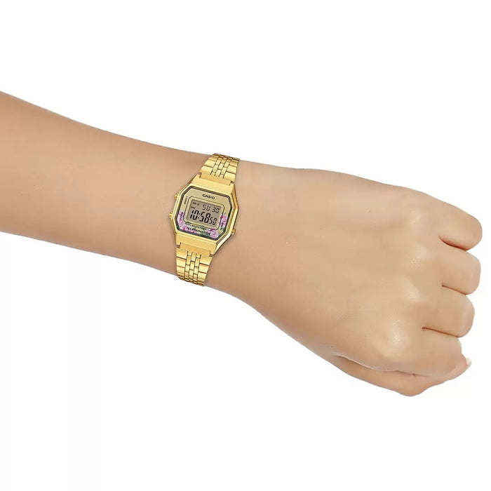 Casio Vintage Gold Digital Countdown timer, LA680WGA-4CDF-D206