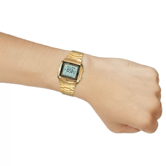 Casio Vintage Gold Digital LED Backlight, DB-360G-9ASDF-DB37