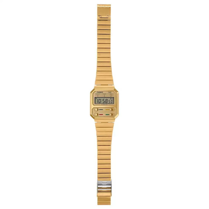 Casio Vintage Gold Digital Stopwatch, A100WEG-9ADF-D240