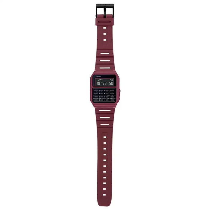Casio Vintage Red Digital Stopwatch, CA-53WF-4BDF-D250