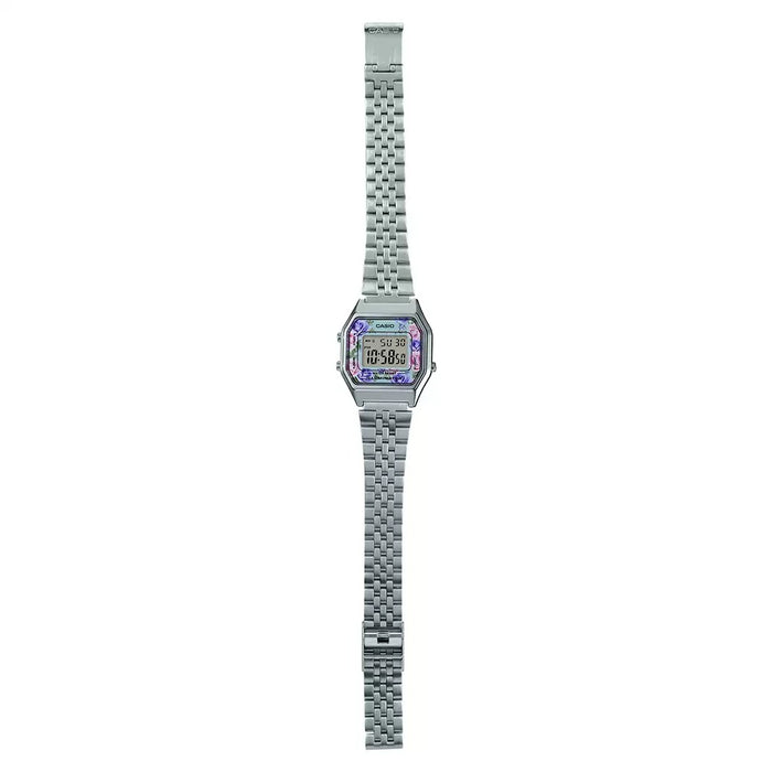 Casio Vintage Silver Digital Countdown timer, LA680WA-2CDF-D203
