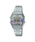 Casio Vintage Silver Digital Countdown timer, LA680WA-4CDF-D204
