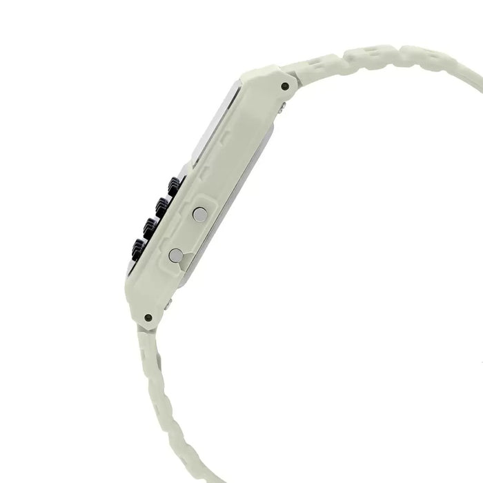 Casio Vintage White Digital Stopwatch, CA-53WF-8BDF-D249