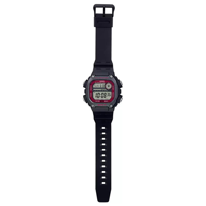 Casio Youth Black Digital Countdown Timer, DW-291H-1BVDF-I117