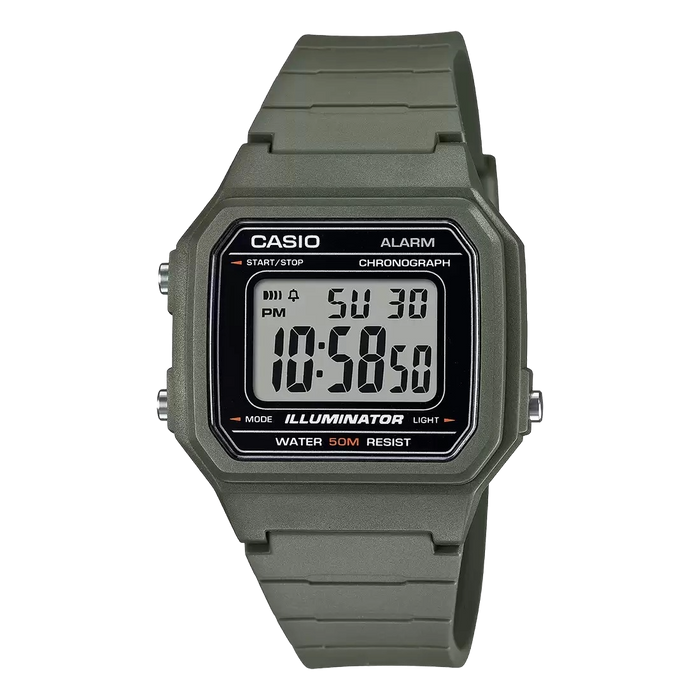 Casio Youth Digital Men's Watch, W-217H-3AVDF-I130