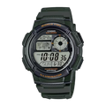 Casio Youth Green Digital Countdown Timer, AE-1000W-3AVDF-D119