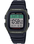 Casio Youth Series Digital Black Dial Men's Watch - W-96H-3AVDF(D175)