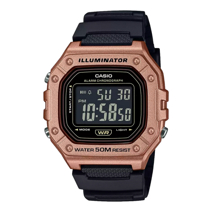 Casio Youth Standard Digital Unisex Watch, W-218HM-5BVDF-D375
