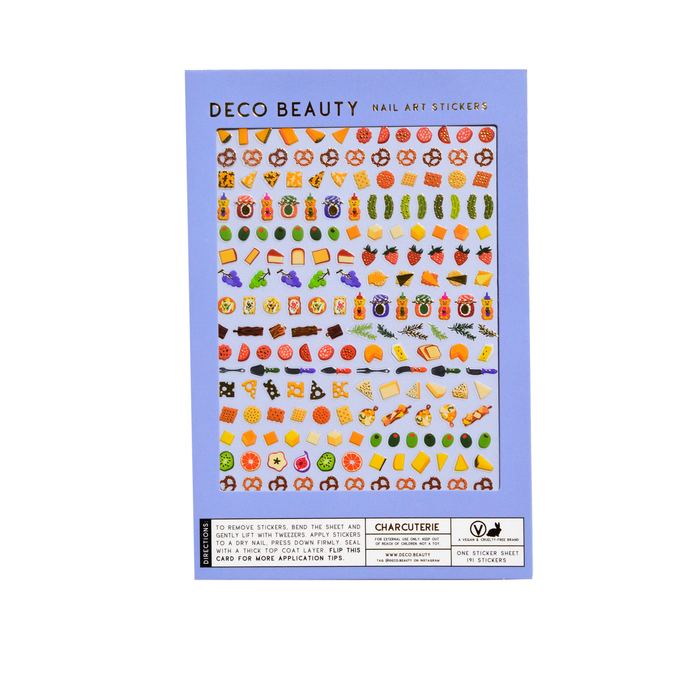 Charcuterie Nail Art Stickers