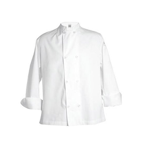 Chef Revival J049-XS Basic White Long Sleeve Double-Breasted Chef Coat - Extra Small