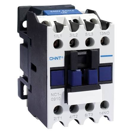 Chint 24V DC, 40A AC1, 25A AC3, 4 Main Poles