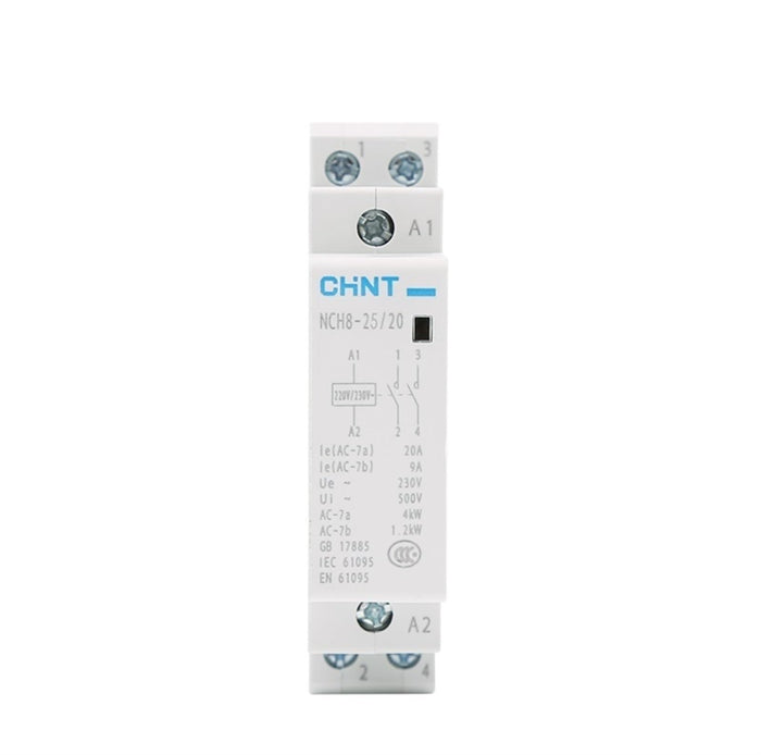 Chint 25A 2 NO 230V Modular Contactor
