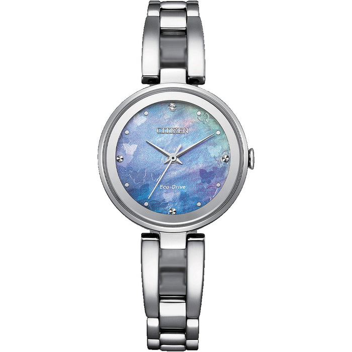Citizen Beginning Blue-Eco drive 3 Hands, 28mm Women's Watch, EM0801-85N