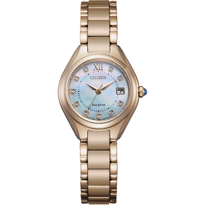 Citizen Eco drive 3 Hands, 26mm Women's Watch, EW2543-85D