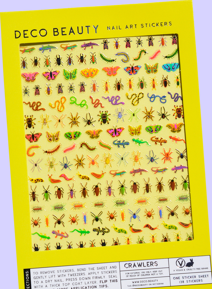 Crawlers Nail Art Stickers